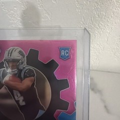 2025 Panini Prizm – Rookie Gear Tetairoa McMillan #RGR-TMC Pink Prizm (MEM, RC)