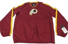 New Washington Redskins Mens Sizes S-M-L-XL-2XL Pullover Windbreaker Jacket