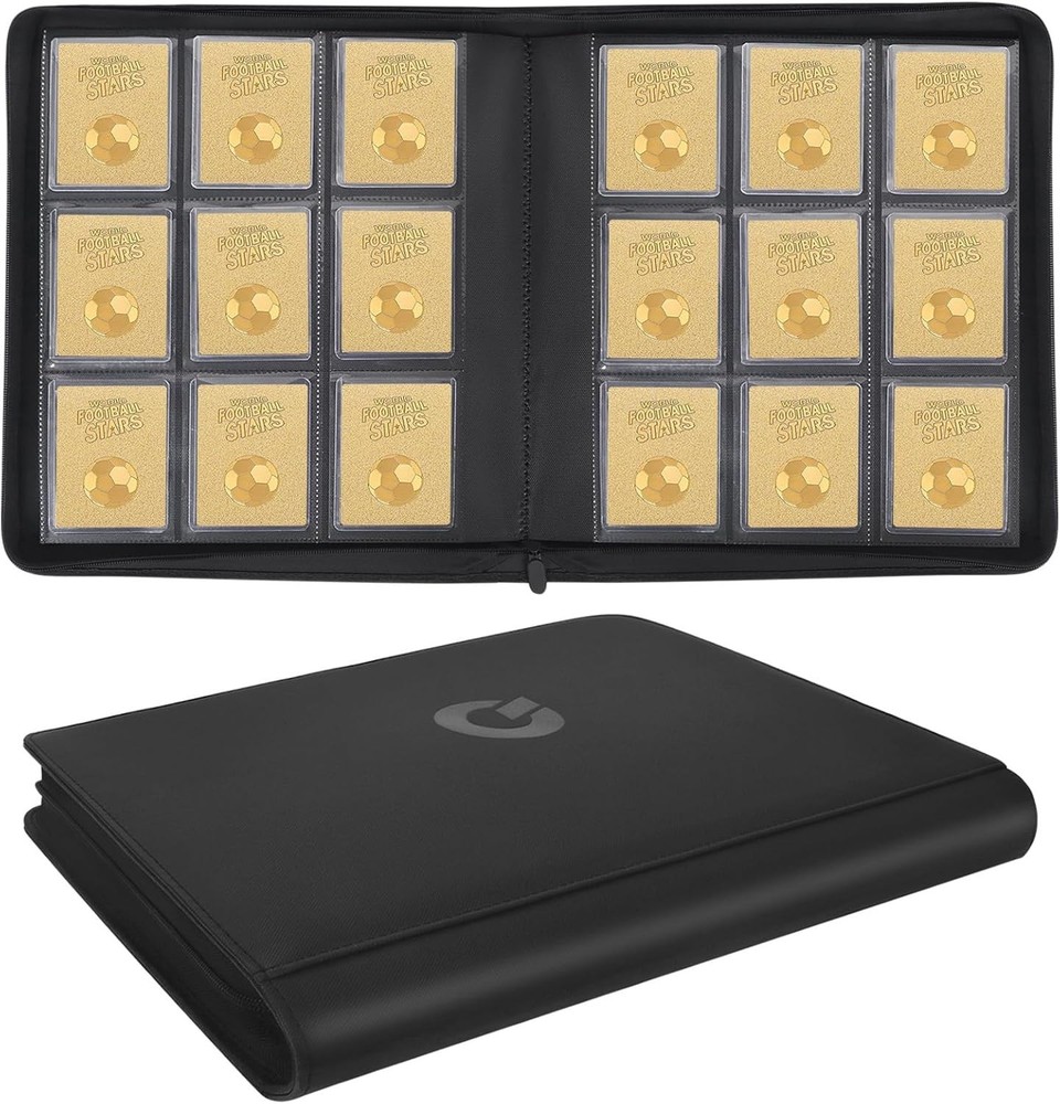 Toploader Binder Holds 288 Toploaders 9 Pocket Top Loader Binders for 3 x 4 »