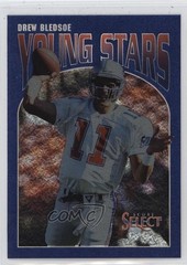 1993 Score Select Young Stars Drew Bledsoe #8 Rookie RC 1dm7