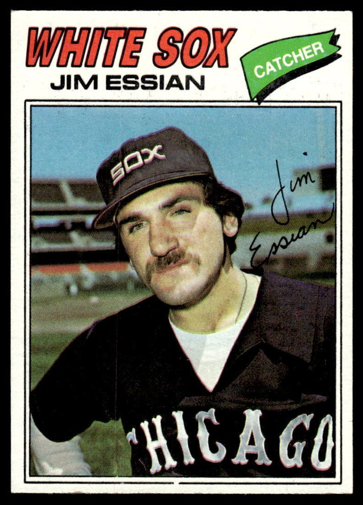 1977 Topps #529 Jim Essian Chicago White Sox RC Baseball