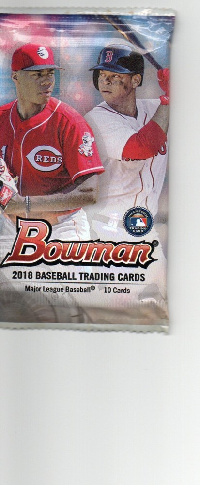 2018 Bowman Baseball Pack Factory Sealed From Mega Box