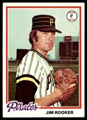 1978 Topps #308 Jim Rooker Pittsburgh Pirates Card