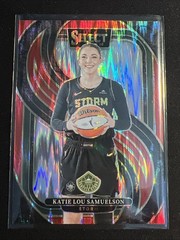 2025 WNBA Panini Select – Katie Lou Samuelson – Premier Red Flash #332/349 #143