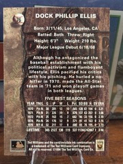 1994 Ted Williams Card Company – Dock Ellis #76