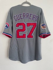 Vintage Vladimir Guerrero jr jersey Montreal Expos Gray Men&rsquo;s size Canada