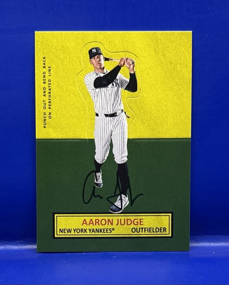 2025 Topps Archives – 1964 Stand Ups Aaron Judge #64SU-1 New York Yankees MVP