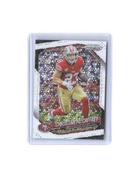 2025 Panini Prizm #156 Christian McCaffrey White Disco