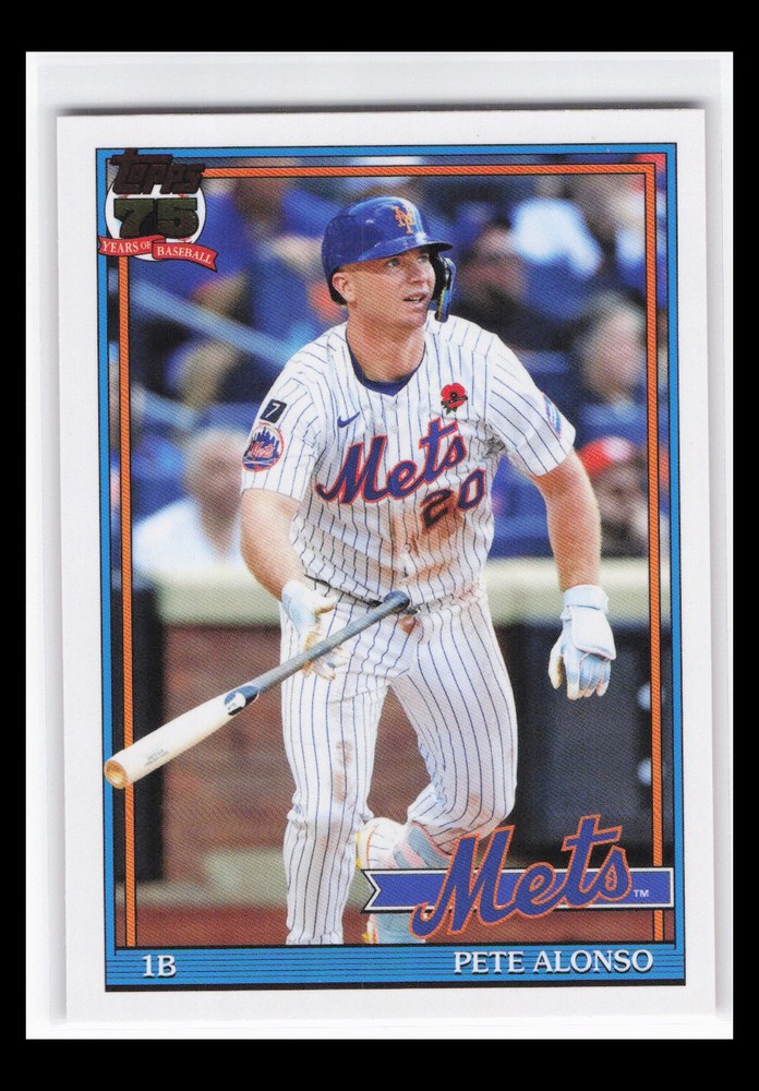 2026 Topps 1991 Topps Baseball 35th Anniversary (Series One) #T91-12 Pete Alonso