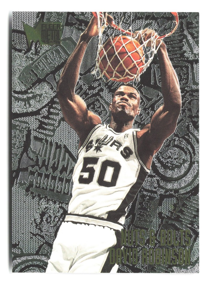 1995-96 Metal #217 David Robinson Nuts & Bolts