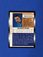 Mike Bibby autograph 1998-1999 NBA Topps #196 Grizzlies Rookie auto signed C’