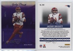 2024 Panini Prestige Xtra Points Purple Premium 68/99 Jacoby Brissett #200 9fc