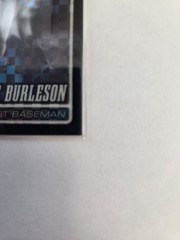 2026 Topps Chrome #156 Alec Burleson Black X-Fractor #’d /10 SSP • MLB Cardinals
