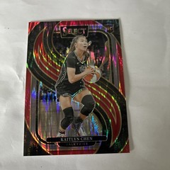 2025 Panini Select Kaitlyn Chen Premier #104 Flash Prizm /349 Valkyries RC