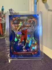 2020-21 Panini Prizm Blue Ice Prizm /125 Thomas Bryant #76 Wizards 1163