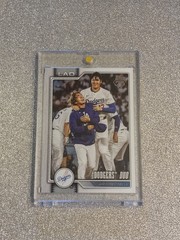 SHOHEI OHTANI YOSHINOBU YAMAMOTO RARE DUO INVESTMENT CARD TOPPS ROY