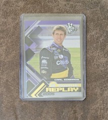 2006 Press Pass Gold #G69 Carl Edwards 2005 Rookie Replay NASCAR