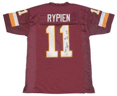Mark Rypien of the Redskins Autographed « SB XXXVI MVP » Custom #11 Jersey Beckett