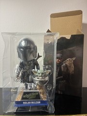 New York Mets Nolan McLean Star Wars Mandalorian Grogu Bobblehead