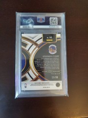 2023-24 Panini Select – Stephen Curry #145 Light Blue Disco /99 PSA 9