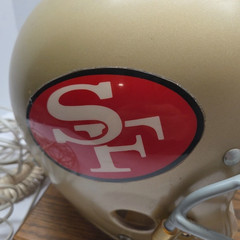 RARE Vintage San Francisco 49ers Telephone Riddell NFL Helmet