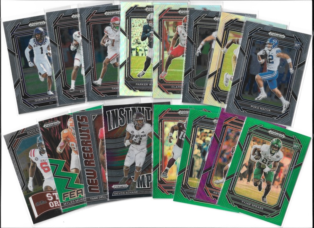 2023 Prizm Draft Picks Base*Rookies*Green Complete your Set Free Shipping