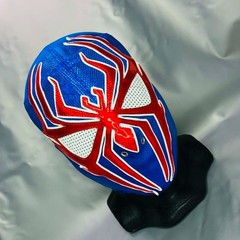 Toxic Spider Semi Professional Lucha Libre Wrestling Luchador Costume Mask Blue