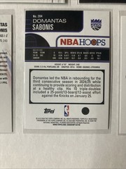 2025 Domantas Sabonis Refractor Insert Lot! Topps Chrome NBA Hoops Sacramento!