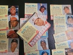 1962 Post Cereal Baseball Lot- 113 Cards -W/ Mantle Aaron Clemente Mays – Loaded
