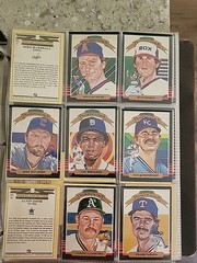 Album Lot Of 500 Plus 1985 Donruss Commons, Semistars EX-NM