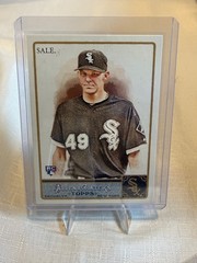 2011 Topps Allen & Ginter #85 Chris Sale Rookie Card Braves RC Insert