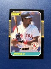 1987 Donruss – Jim Rice #92 Boston Red Sox HOF Free Shipping Near Mint Mint