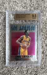 2000-01 Topps Heritage-Kobe Bryant #7 Retrofractors/272 Beckett 9.5-3 9.5 Subs