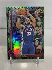 2025-26 Topps Chrome Green Basketball /99 ERIC GORDON 76ers #184