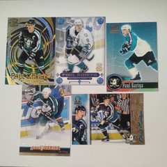 Paul Kariya HOF 1998-2001 Pacific Revolution Crown Royale x5 cdz #&rsquo;s 1, 2, 3,8,1
