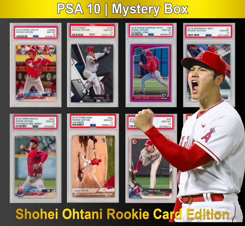 PSA 10 Rookie Graded Card Mystery Box – Shohei Ohtani