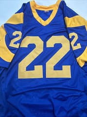 Marcus Dupree Autograph Signed Los Angeles Rams NFL Jersey JSA