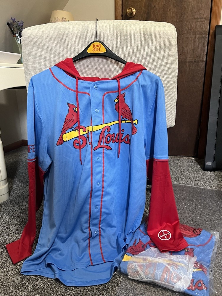2 Saint Louis Cardinals Adult Replica City Connect Embroidered Jersey Size XL
