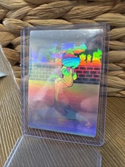 1990 UPPER DECK LOONEY TUNES COMIC BALL HOLOGRAM Coyote Hologram Card