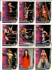 2018 WWE Women&rsquo;s Division Wrestling Base Singles You Pick STRATUS ROSE MOON ETC