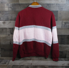 Vintage Harvard Sweatshirt Mens Large Red Gray NCAA College Nutmeg Mills 90s