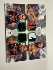 2025 Topps Exalted WWE Solo Sikoa Jacob Fatu Tama Tonga Tonga Loa Quad Relic /50