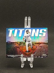 2023 Topps Chrome CLAYTON KERSHAW Los Angeles Dodgers TITANS Refractor Insert