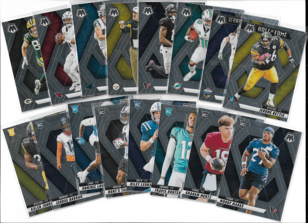 2025 Mosaic Football Base Singles * Rookies* Complete your Set Free Shipping