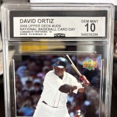 2006 Upper Deck National Card Day #UD9 David Ortiz CCG GEM MINT 10 🔥🔥🔥