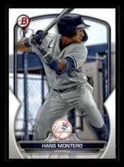 2023 Bowman Draft Paper Hans Montero New York Yankees #BD-12 5 Card Lot