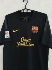Nike FC Barcelona Away Jersey 2011/2012 Black Football Shirt Men Size M