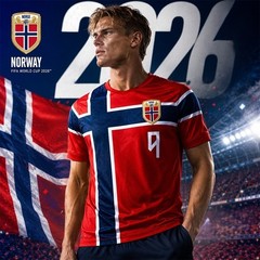 HOT NEW ITEM !! Braut Haaland Norway 2026 WC Home Jersey Soccer Fan Gift Unisex