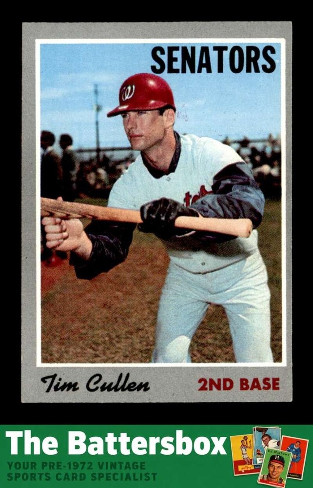 1970 Topps #49 Tim Cullen EXMT/EXMT+ X3749958