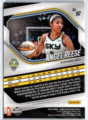 2025 Panini Prizm WNBA #92 Angel Reese Swirl Prizms